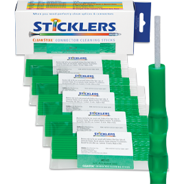 Sticklers™ CleanStixx™ 1.25mm Fiber Optic Cleaning Sticks