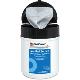 Presaturated Wipes, MultiClean™ MultiTask Surface Electronics Cleaner 